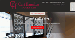 Desktop Screenshot of curthamiltonlaw.com